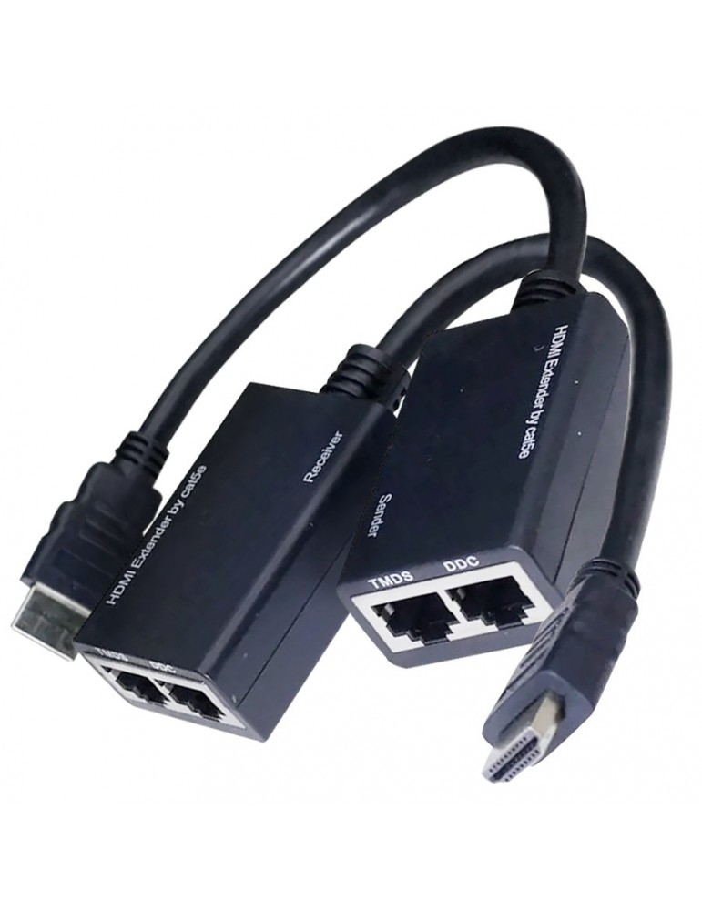 Cable Prolongador Hdmi Por Cable Utp Hasta M