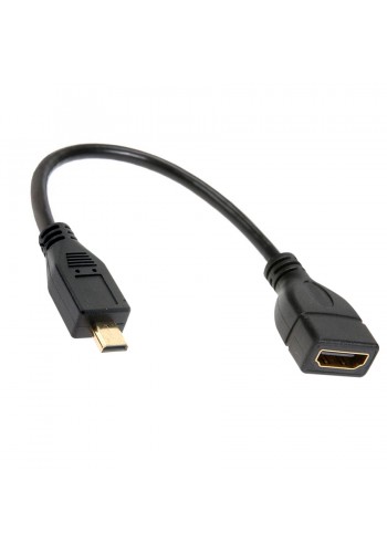 Cable Adaptador HDMI Hembra – mini HDMI Macho, 12cm – Sedelec