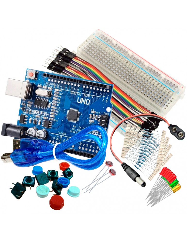 1 The Arduino UNO includes 6 analog pin inputs, 14 digital pins, a USB, arduino  uno 